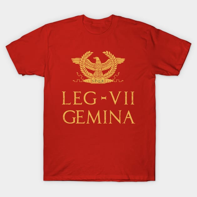 Legio VII Gemina Roman Legion T-Shirt by zeno27